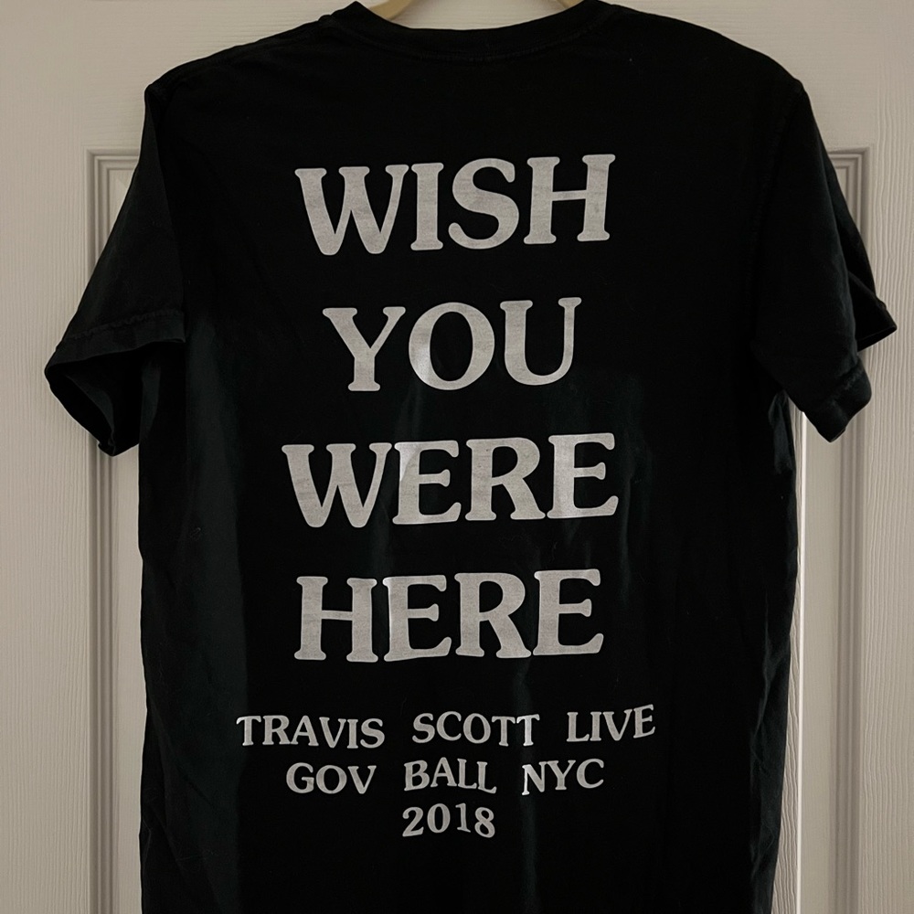 2018 travis scott astroworld t-shirt